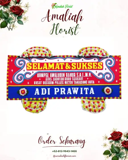 Papan Bunga Ucapan Selamat Cipangeran